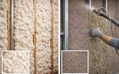 Espuma de poliuretano o lana de roca proyectada: ¿qué aislamiento térmico es realmente mejor?